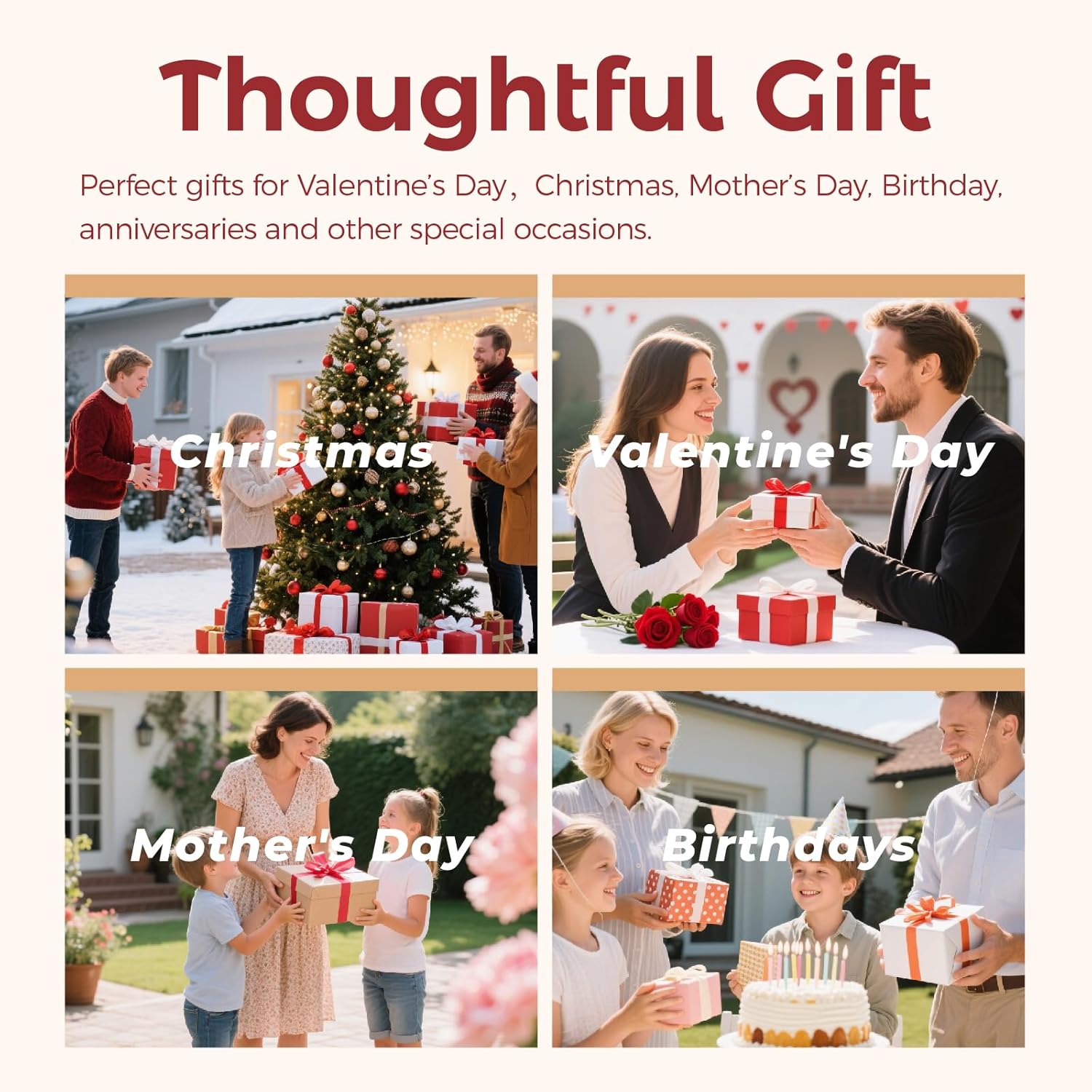 Mala Prayer Beads Bracelet 6mm Ceramic Beaded Bracelet Handmade Knotted Elastic Necklace for Yoga Meditation Unisex Women Men - Image 6