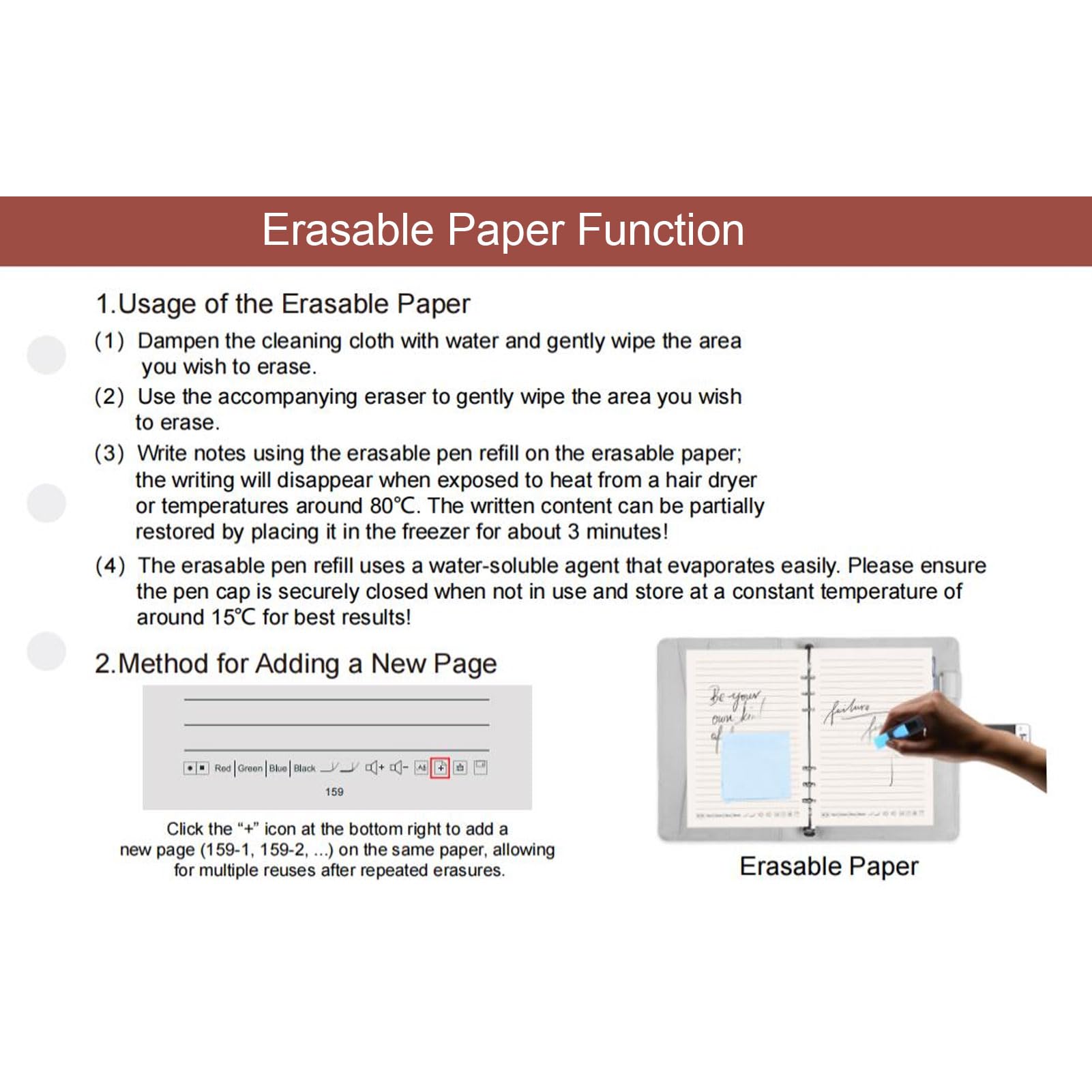 Cocoarm Quaderno Digitale con Penna Intelligente Set di Scrittura Intelligente in Pelle PU Bluetooth 5.0 Sincronizzazione in Tempo Reale Trascrizione Vocale 80 Fogli per Riunioni di Studenti Ufficio