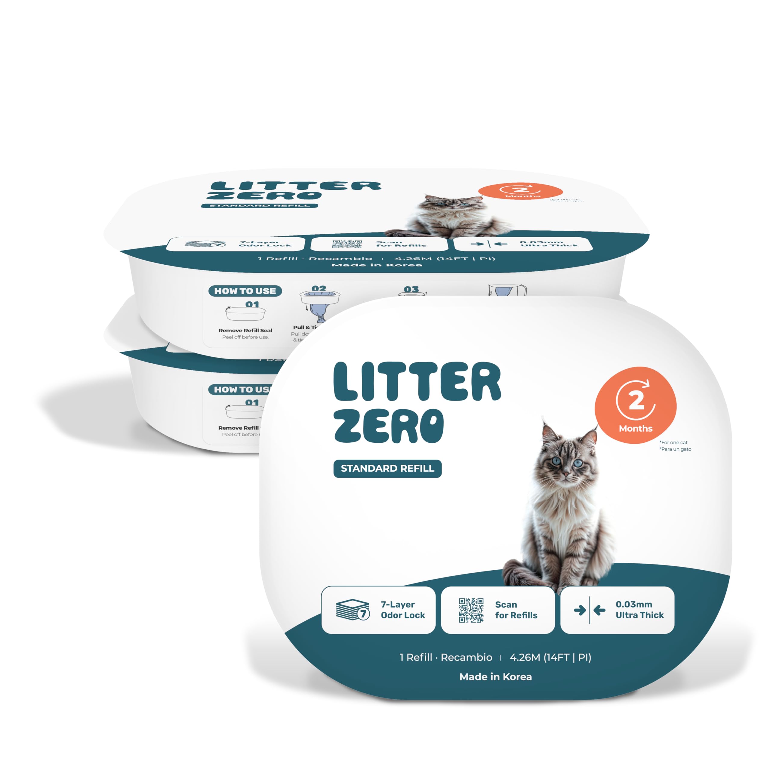 Litter Zero Refill Bags (3)