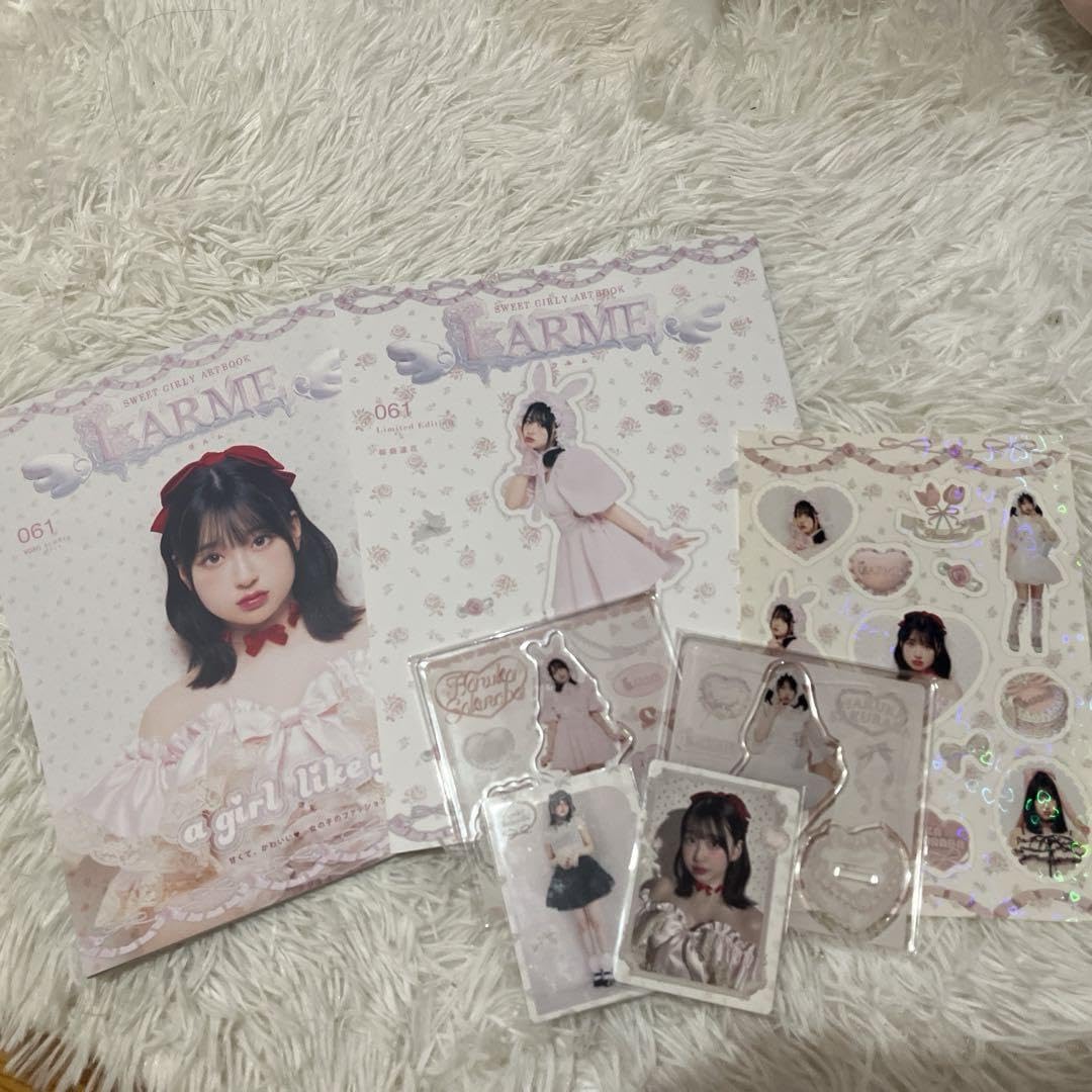 Amazon.co.jp: 桜庭遥花 LARME トレカ アクスタ ステッカー : おもちゃ
