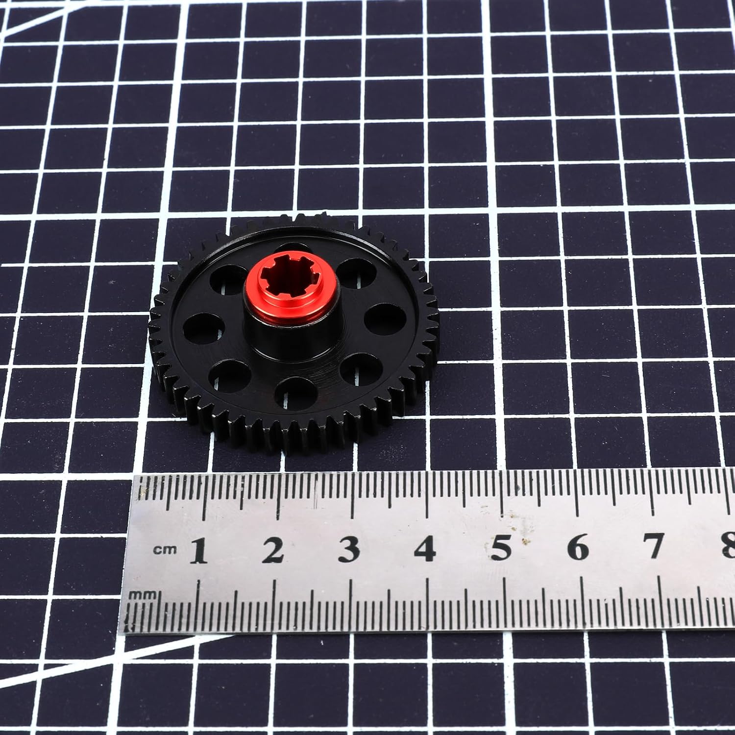 RCAWD 50T Spur Gear 0.8Mod for Arrma 1/8 Infraction 4X4 Mega Upgrades Parts