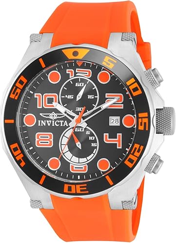 invicta watch orange