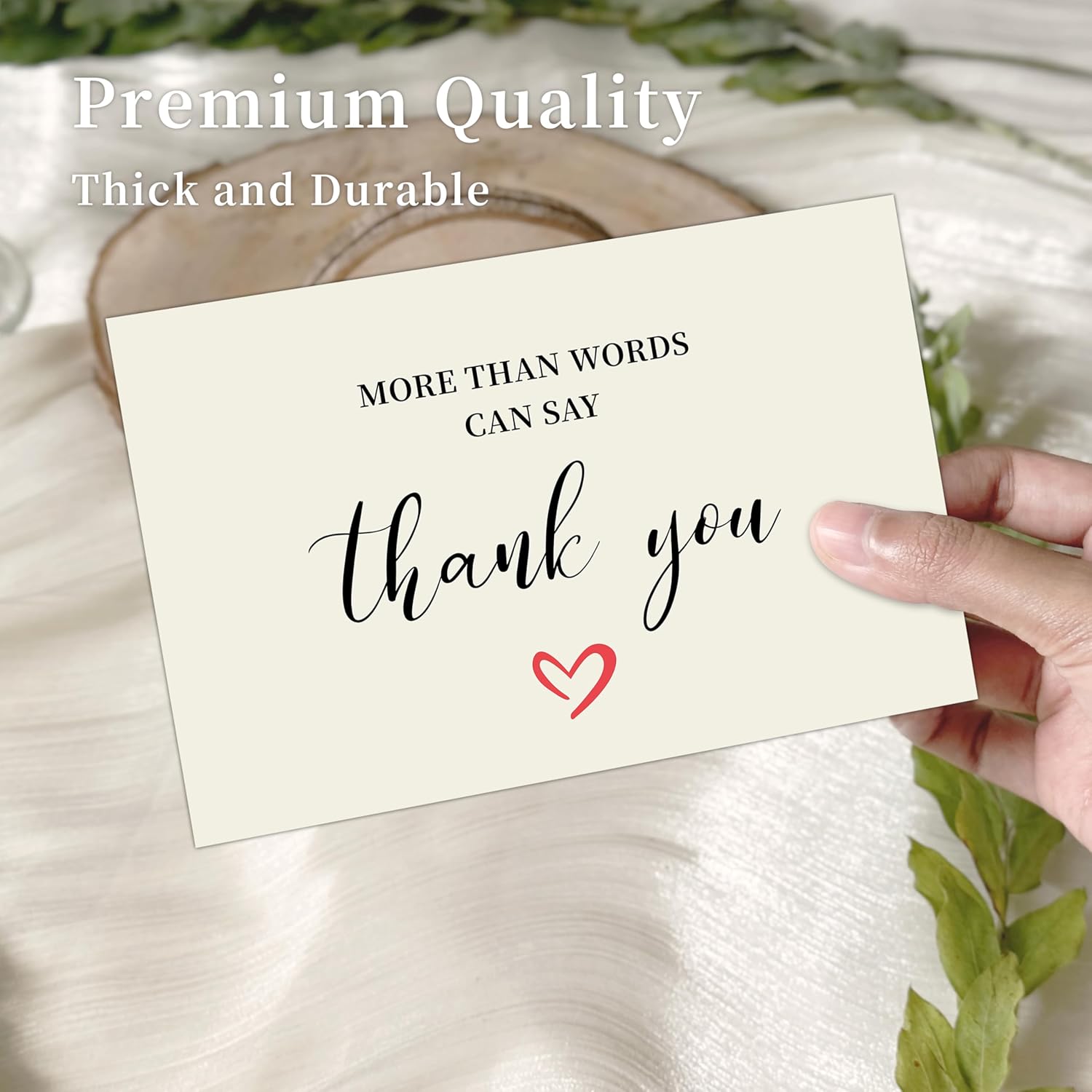 GOLDPEI 30-pack Thank You Cards Bulk with Envelopes and Matching Stickers, 4x5.8 Inches, Blank Thank You Notes for Baby & Bridal Shower, Weddings, Business & Graduations, Yellow - Image 7