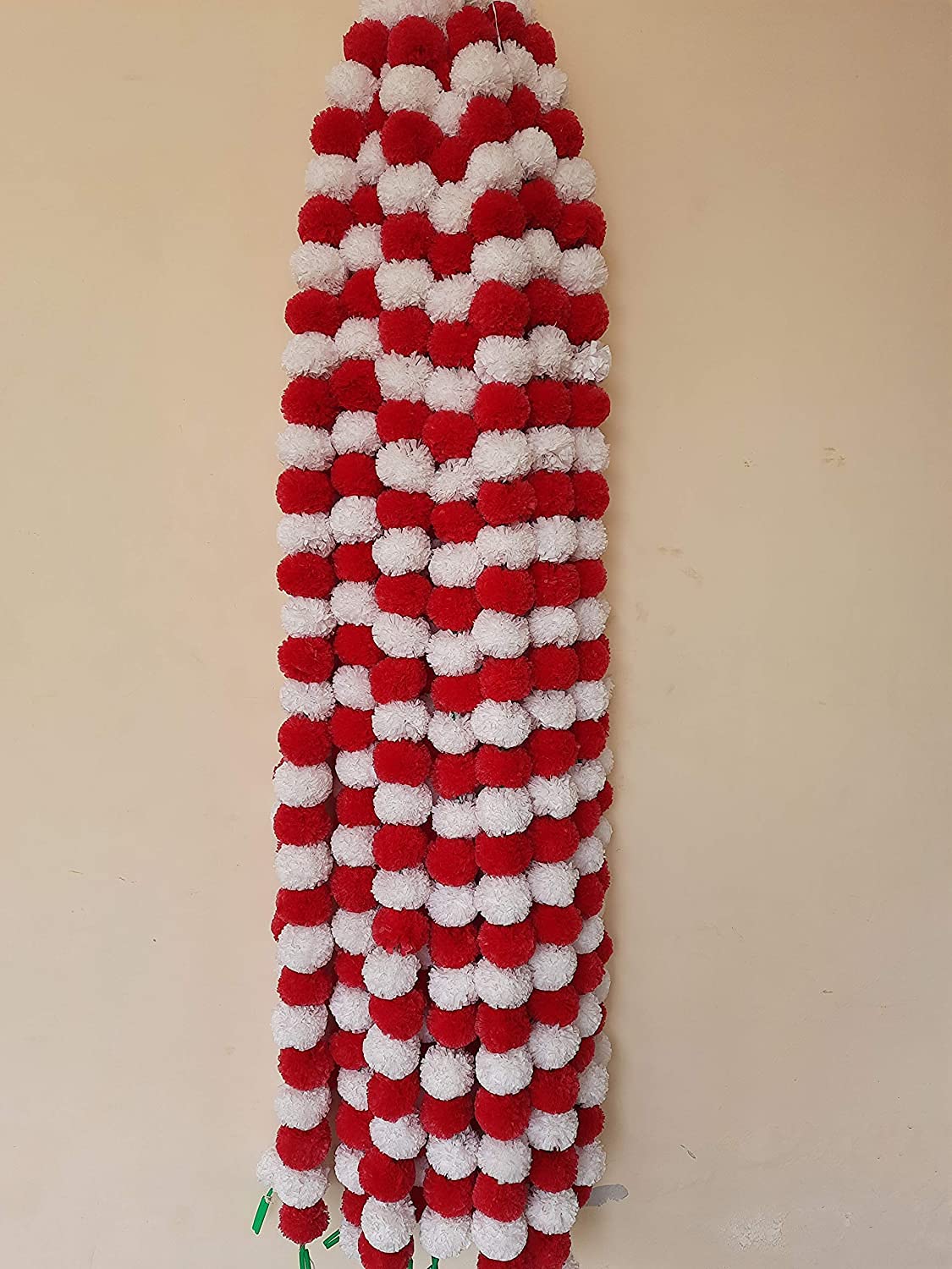 Indische Großhandel 1,2–1,5 m Blumenringelblumen-Girlande, indische/amerikanische Hochzeit, Party, Kaminsims, Dekoration, künstliche Girlanden, Hochzeitsgirlande, Diwali-Dekoration