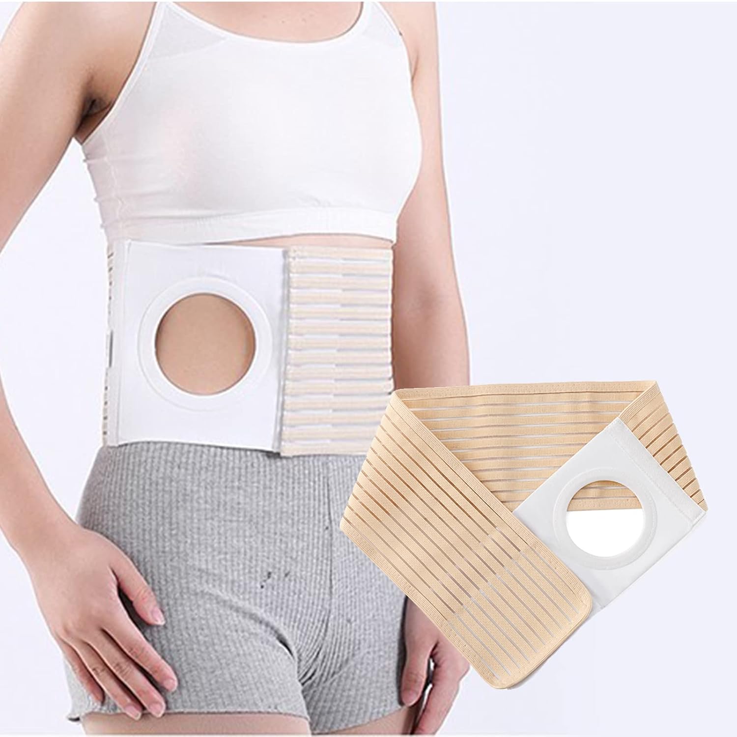 Ostomy Belt, Ostomy Supplies Ostomy Hernia Support Belt for Men/Women