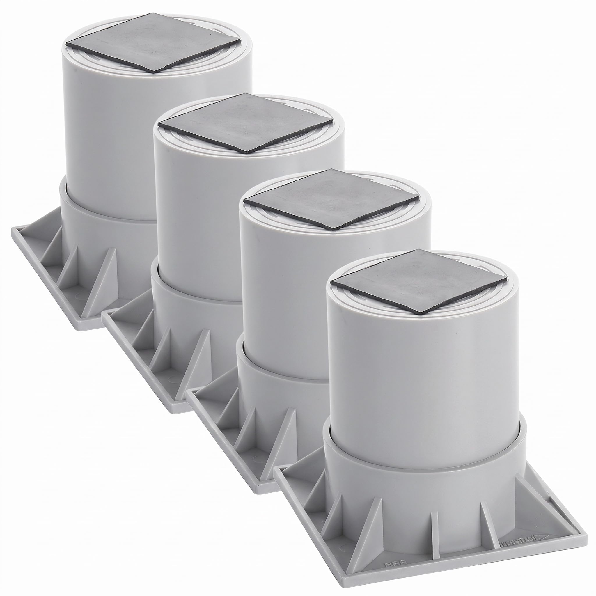 Diversitech Heat Pump Riser, Two Piece, 3 in, Gray, Large