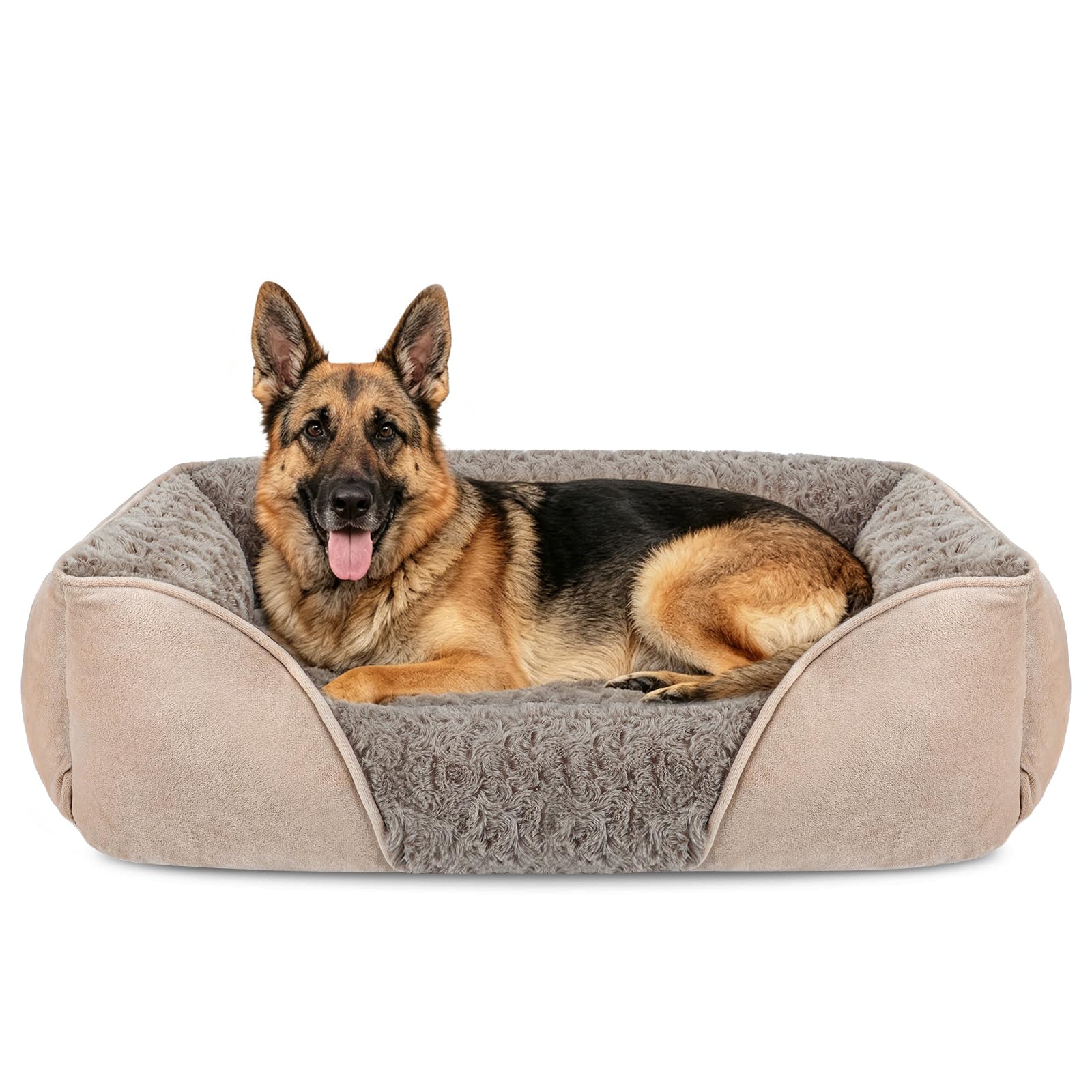 Panier pour chien XXL JOEJOY lit lavable pour grand animal 106x80cm