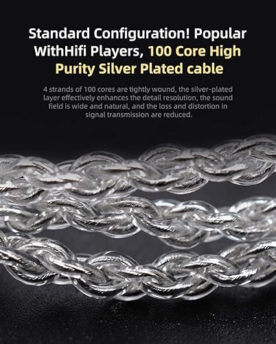 Miniatura 4 de KZ ZSN PRO X Auriculares de doble conductor, auriculares de sonido estéreo de alta fidelidad con armadura equilibrada y controlador dinámico