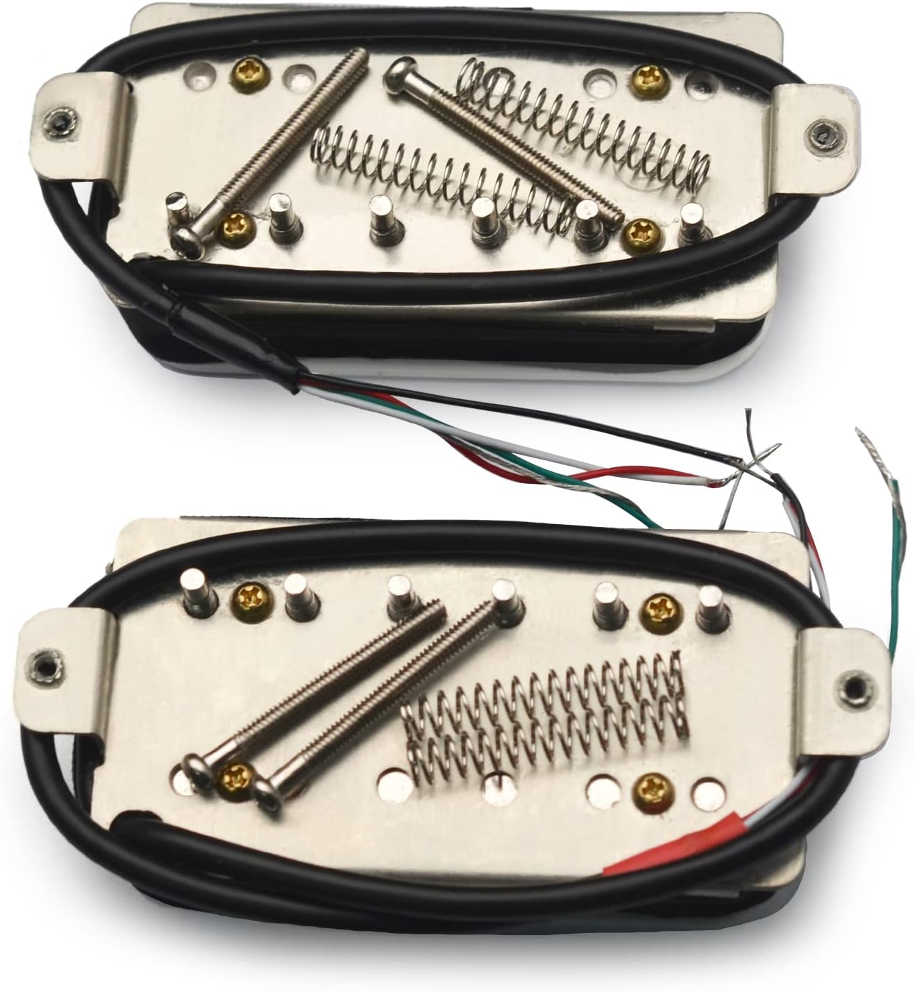 SAPHUE Alnico 5 Electric Guitar Pickup Humbucker Double Coil Pickup Alnico V Guitar parts White
