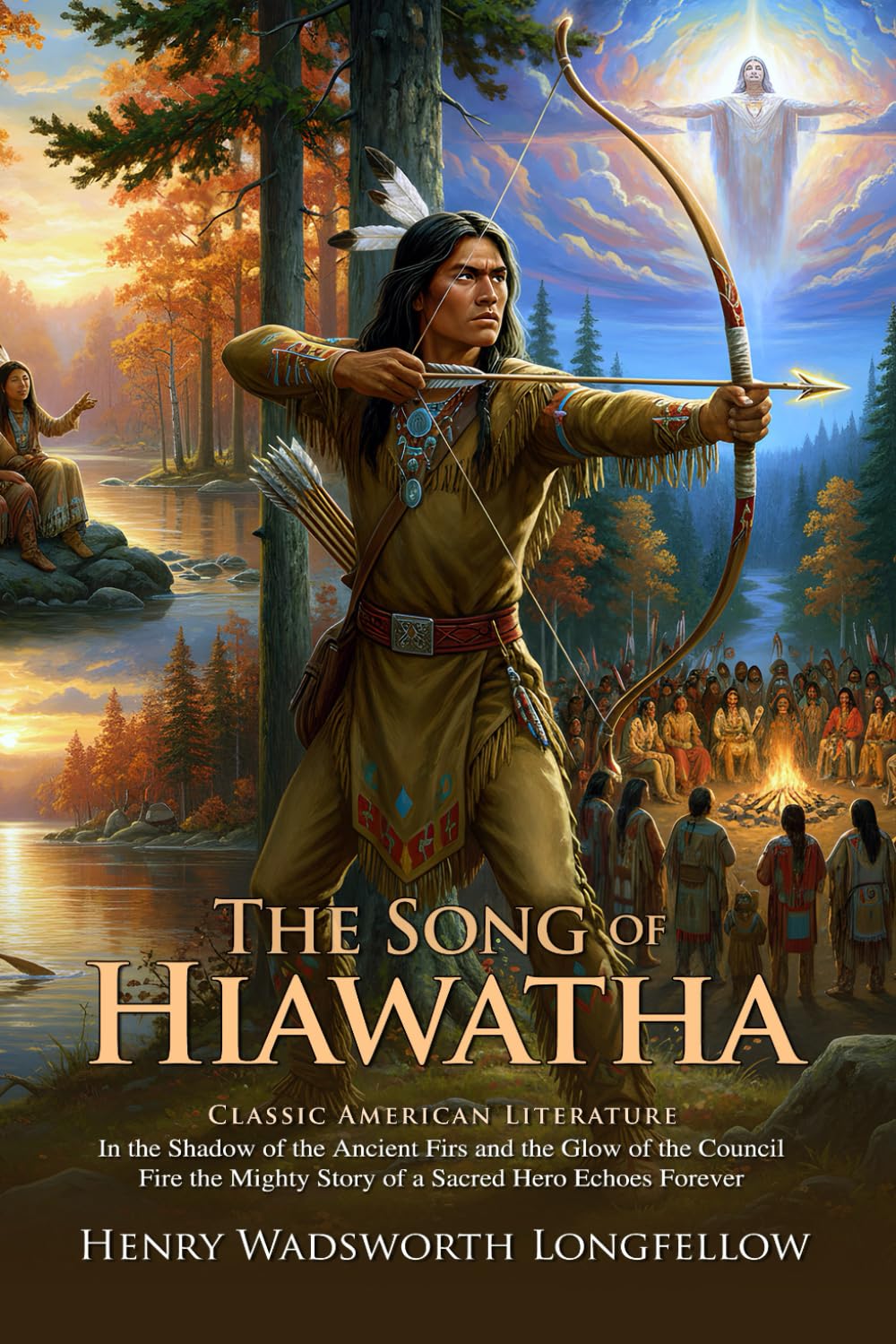 The Song of Hiawatha: Epic Poem of Native American Legends and Folklore: A Lyric Journey into American History - Illustrated with Biography and Commentary