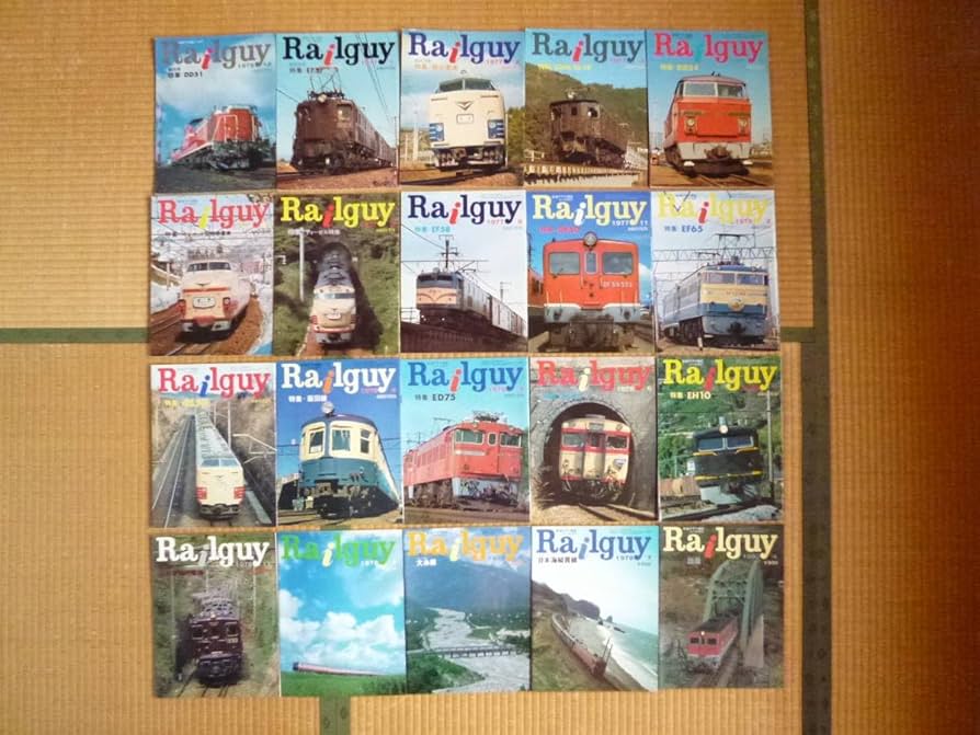 Amazon.co.jp: Railguy 不揃い20冊セット(レールガイ/絶版/廃刊