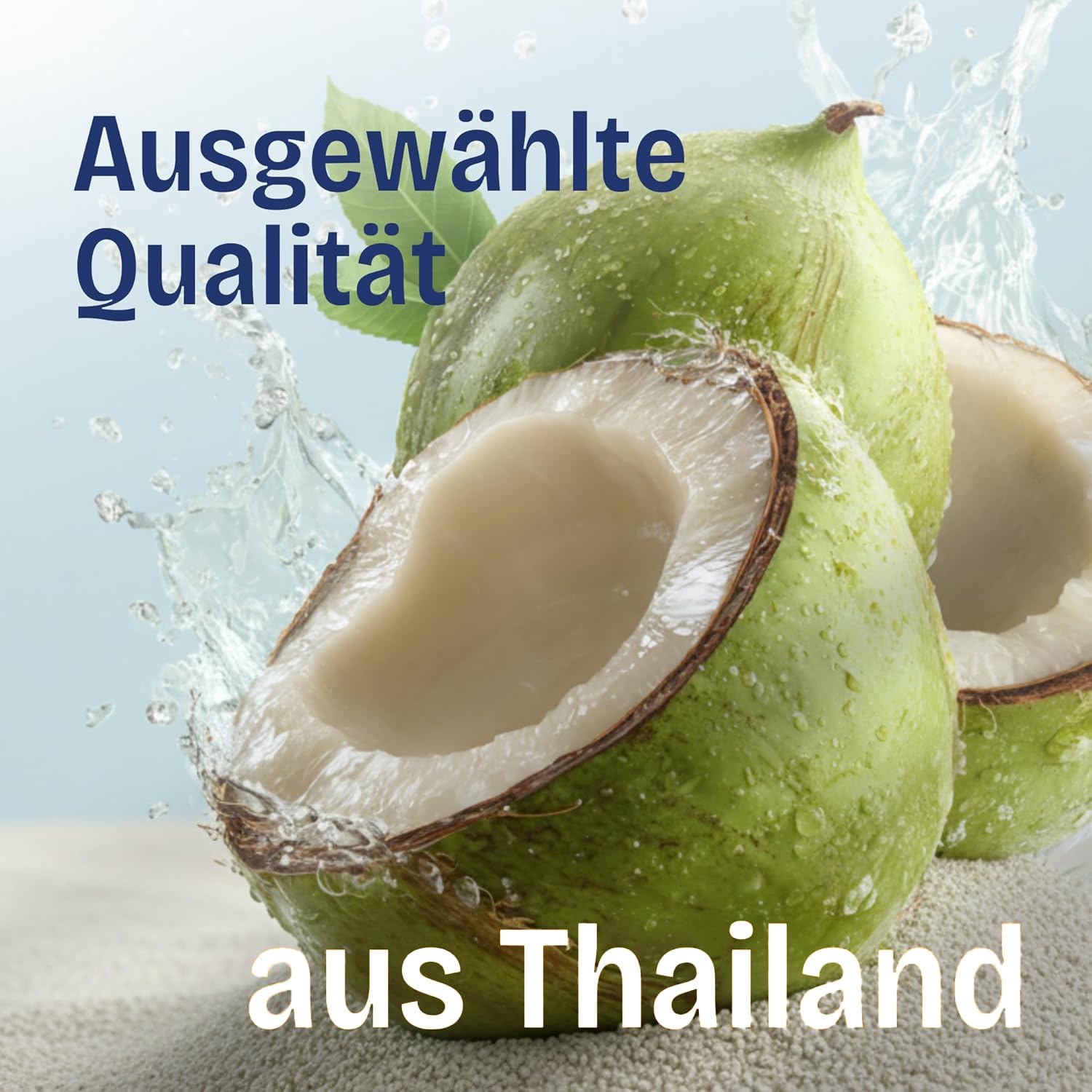 Thai Coco 100% Nam Hom Kokoswasser, natürlich hydrierend mit Elektrolyten, ohne zugesetzten Zucker, ohne Konservierungsstoffe, 24 x 350 ml PET Flasche – Frischer Geschmack aus Nam Hom Kokosnüssen
