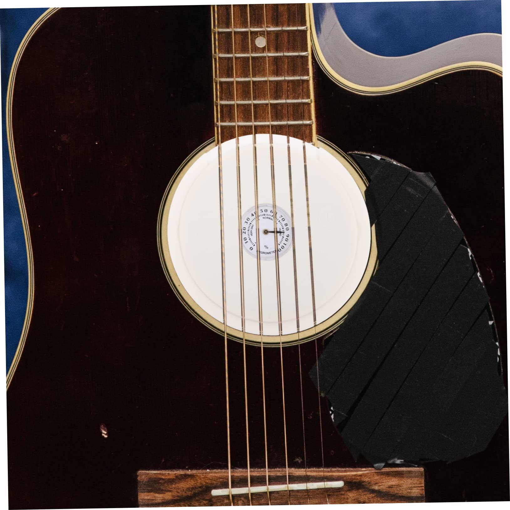 ibasenice 4pièces Guitar Humidifier Avec Hygromètre Kit Entretien Pour Guitares Acoustiques Humidité Maintien Qualité Sonore Accessoires Pour Guitare Folk Et Acoustique
