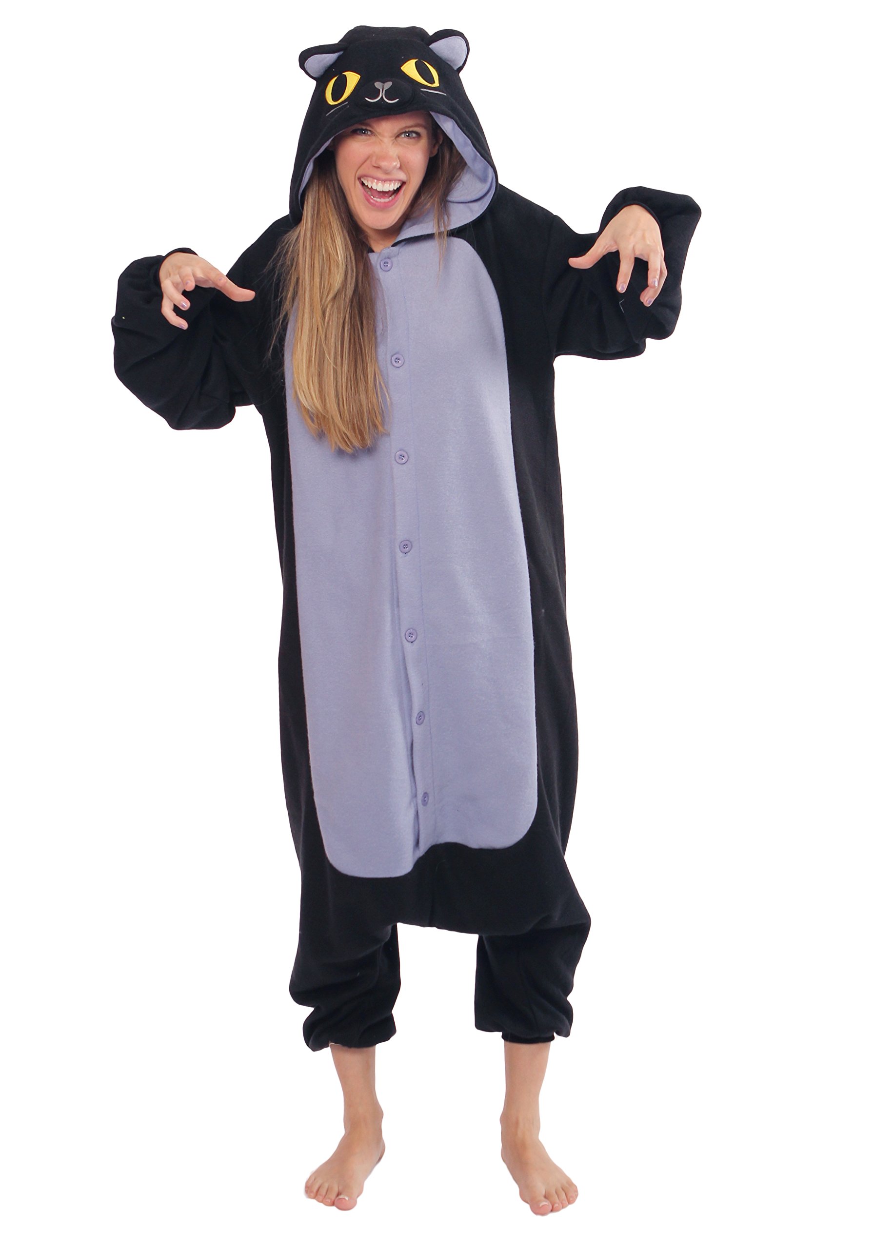 Kigu - Męski Kot Północ Kombinezon - Czarny - Średni, Czarny, M