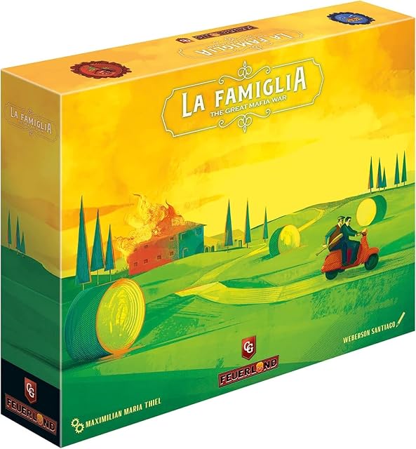 Foto 4 de 8 de La Famiglia: Juego de Mesa Estratégico para 4 Jugadores (16 años en adelante) - Feuerland Spiele