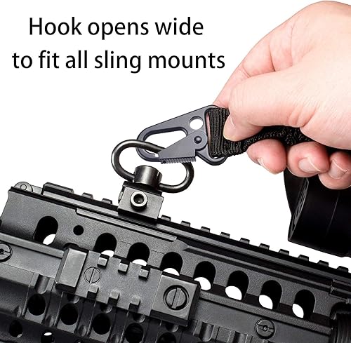 Miniatura 4 de BOOSTEADY Two Point Sling with QD Swivel, Gun Sling, Lightweight Gun Strap