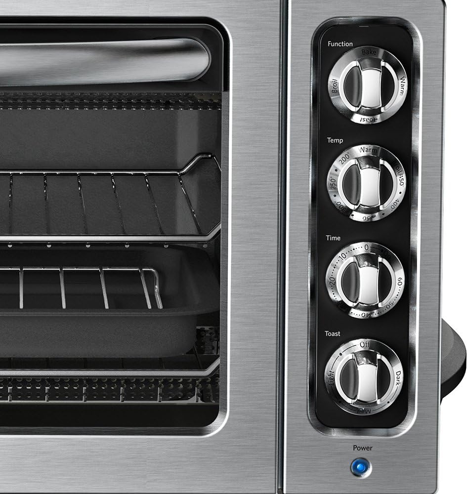 KitchenAid KCO222QG 12" Countertop Oven - Liquid Graphite