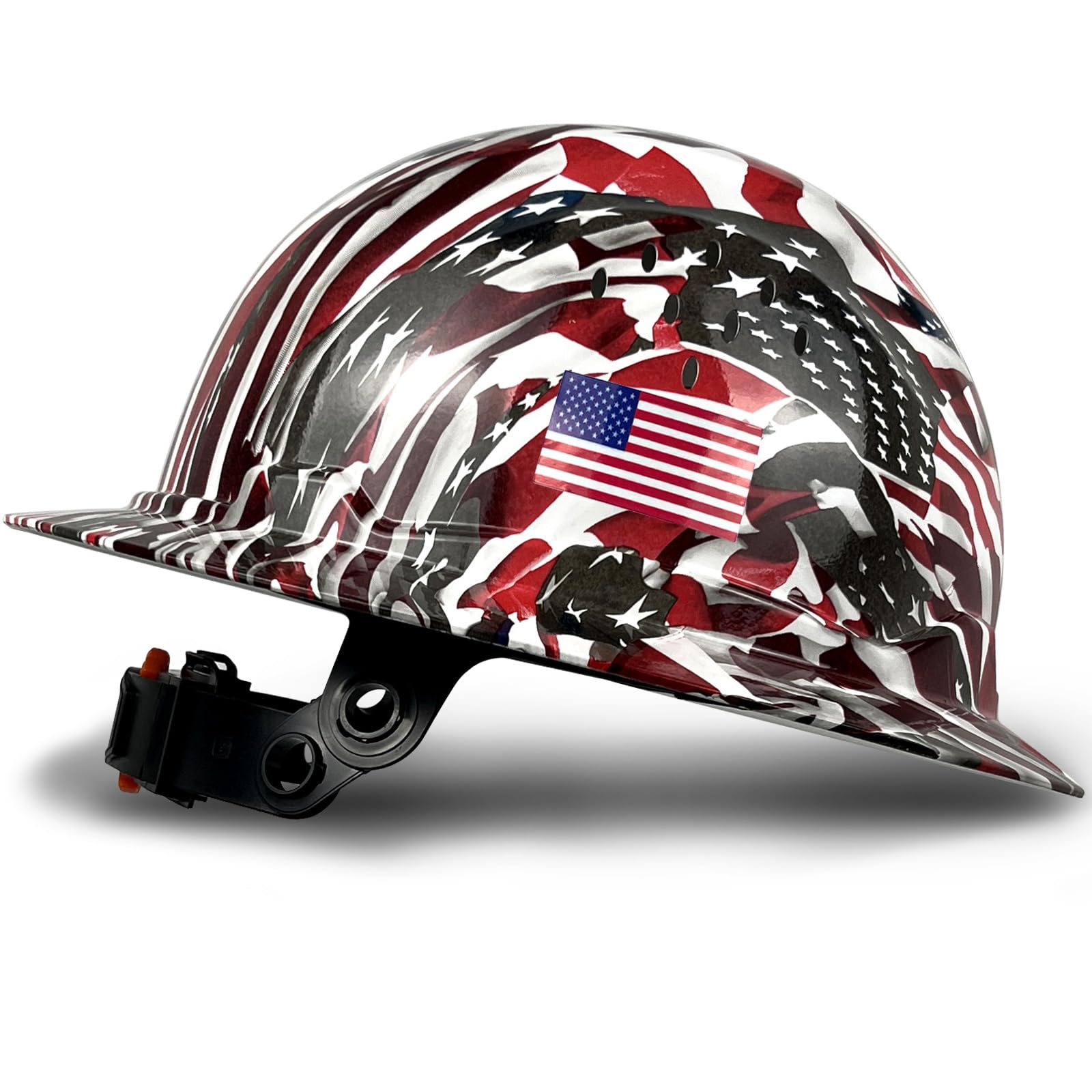 SAFEBUILDER SBD-G1C Full Brim Carbon Fiber Pattern Hard Hat