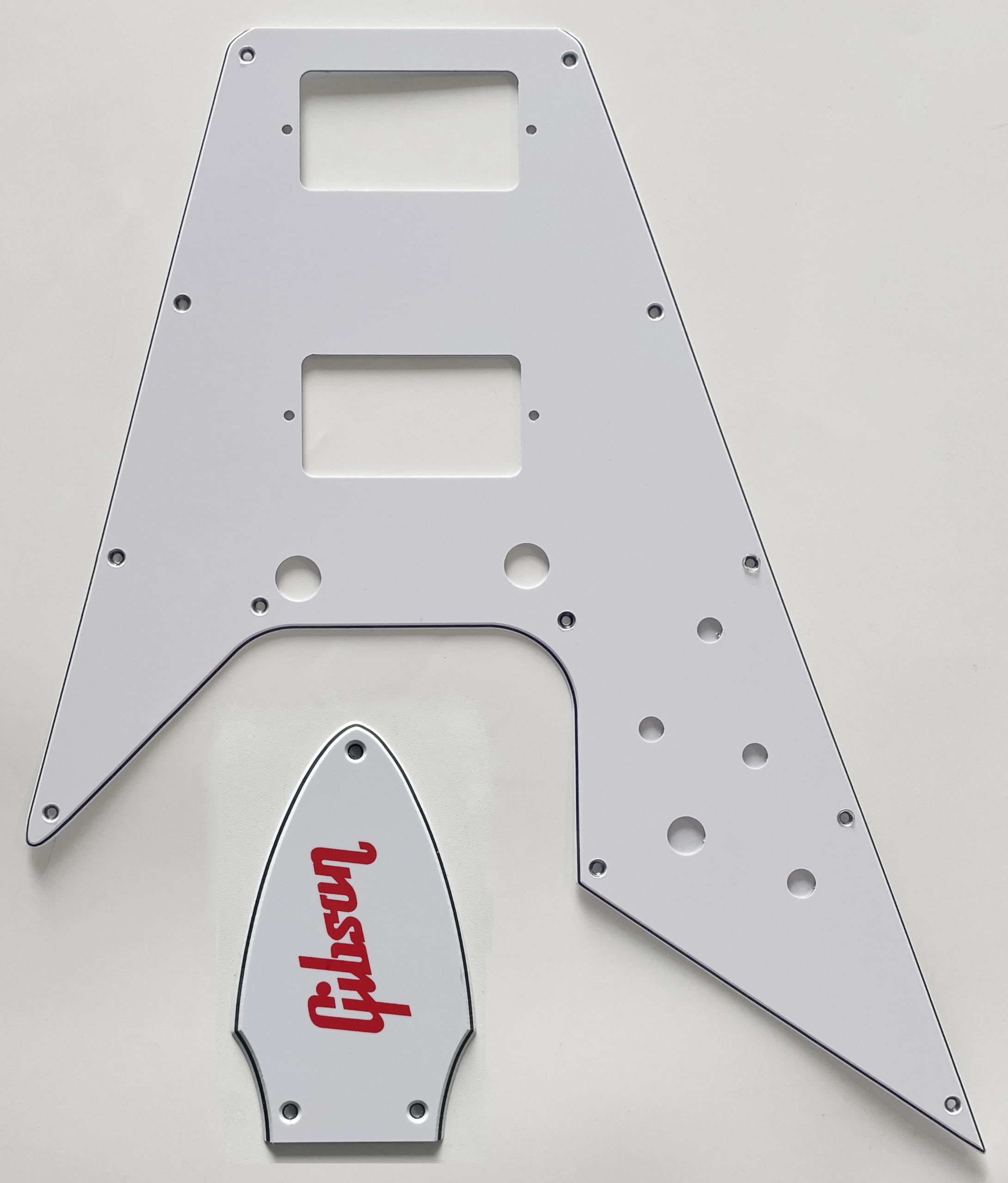 Amazon.co.jp: For Fit Gibson Flying V + レッド 