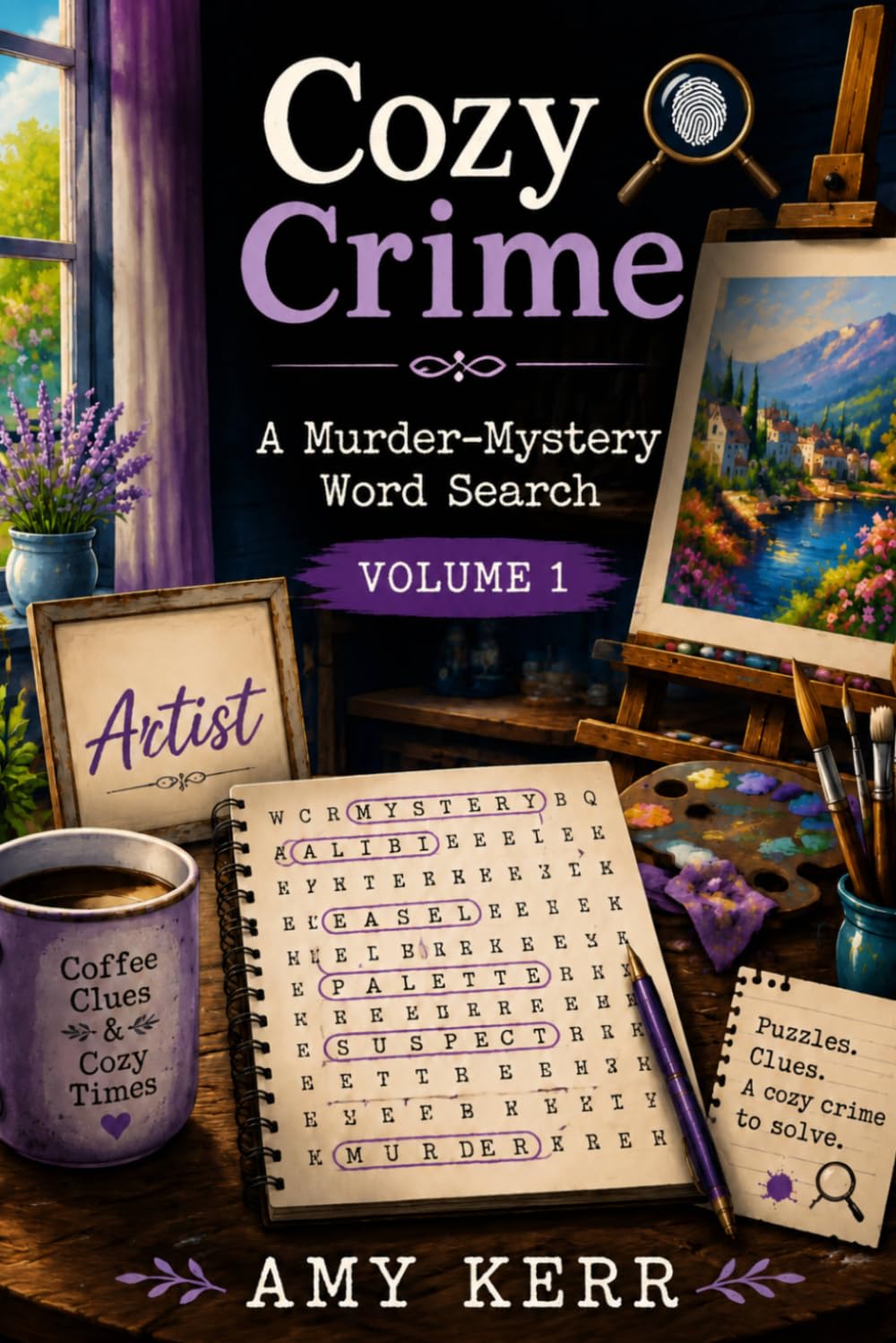 Cozy Crime: A Murder-Mystery Word Search Volume 1