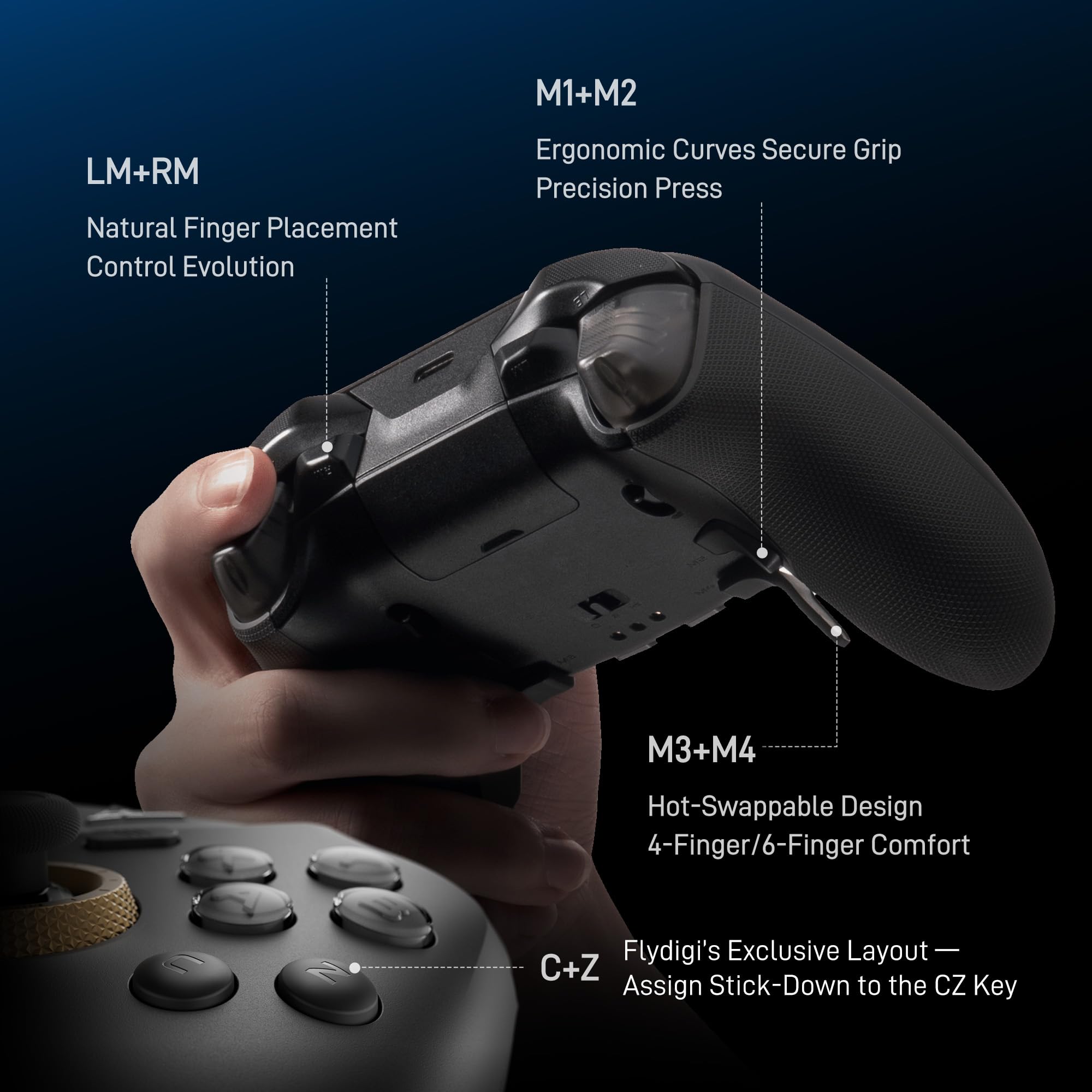 その他 Flydigi Vader5 pro Flydigi Vader 5 Pro Wireless Controller for PC/Switch/Mobile
