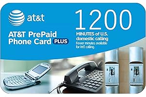 AT&T 1200 Minute Prepaid Calling Card