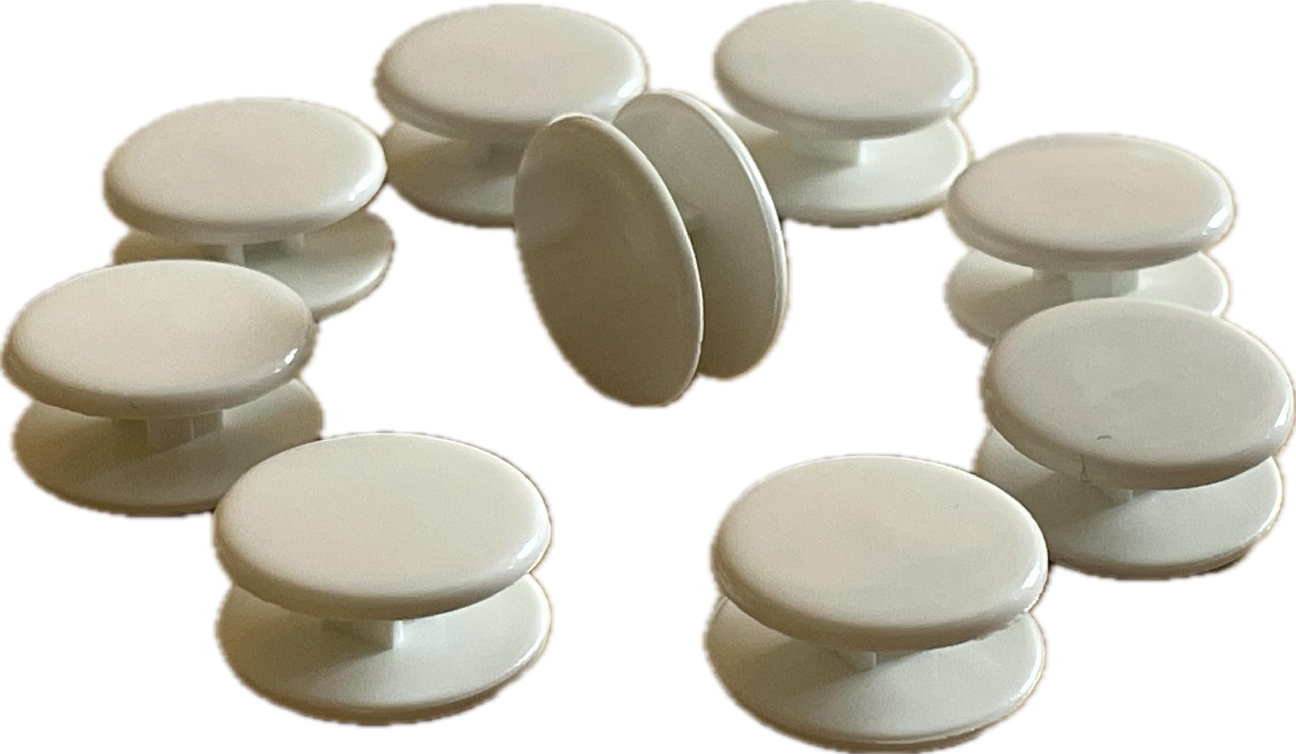 10 Pezzi Bottoni Doppi H Bottoni Per Bucato Bianchi / Colorati