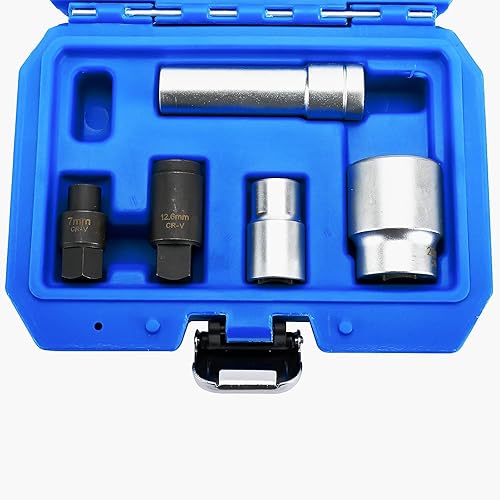 Miniatura 8 de BTSHUB Juego de 5 piezas de zócalos para bombas de inyección Bosch Distribuidor 0.276 in0.496 in0.567 in1.024 in