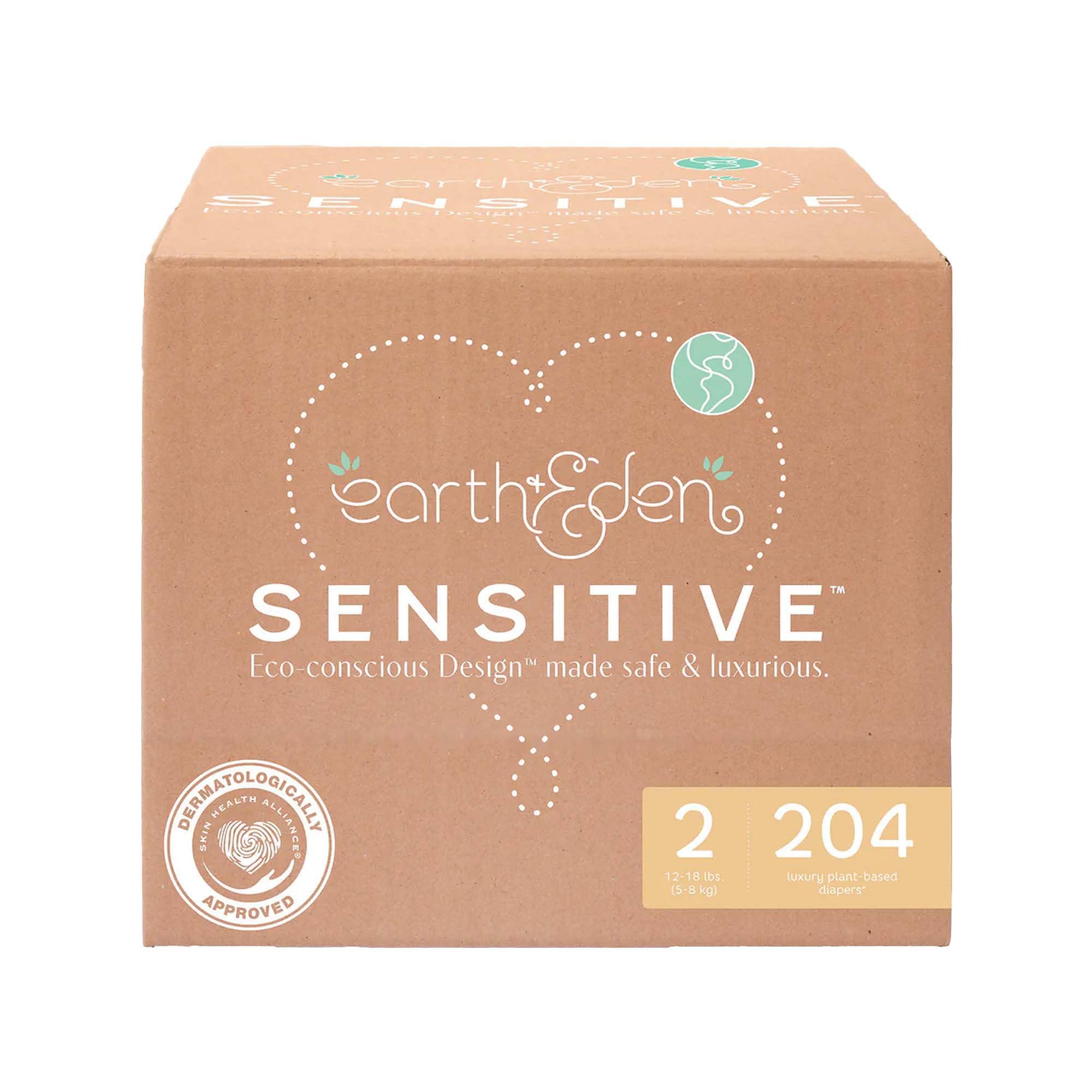 Earth & Eden Sensitive Baby Diapers - disposable diapers | Mubboo