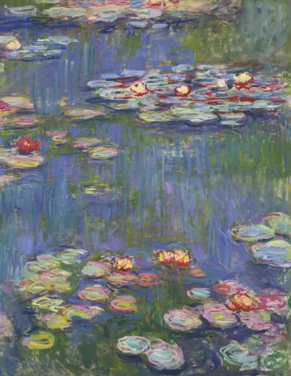 Monet Sketchbook #4: Cool Artist Gifts - Water Lilies Claude Monet Sketchbooks For Artists Adults and Kids to Draw in 8.5x11" 100 blank pages