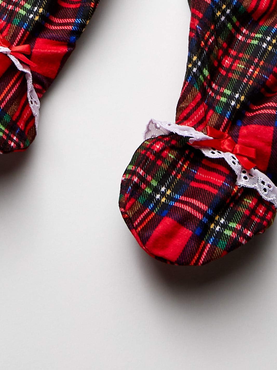 Little Me ベビー ガールズ クリスマス 格子縞パジャマ