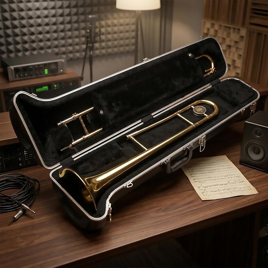 Amazon | SKB トロンボーン用ハードケース 1SKB-360 ブラック | 金
