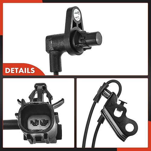 Miniatura 7 de A-Premium Sensor de velocidad de rueda ABS compatible con modelos Toyota Corolla 2009 2010 2011 2012 2013 - lado delantero del conductor y del