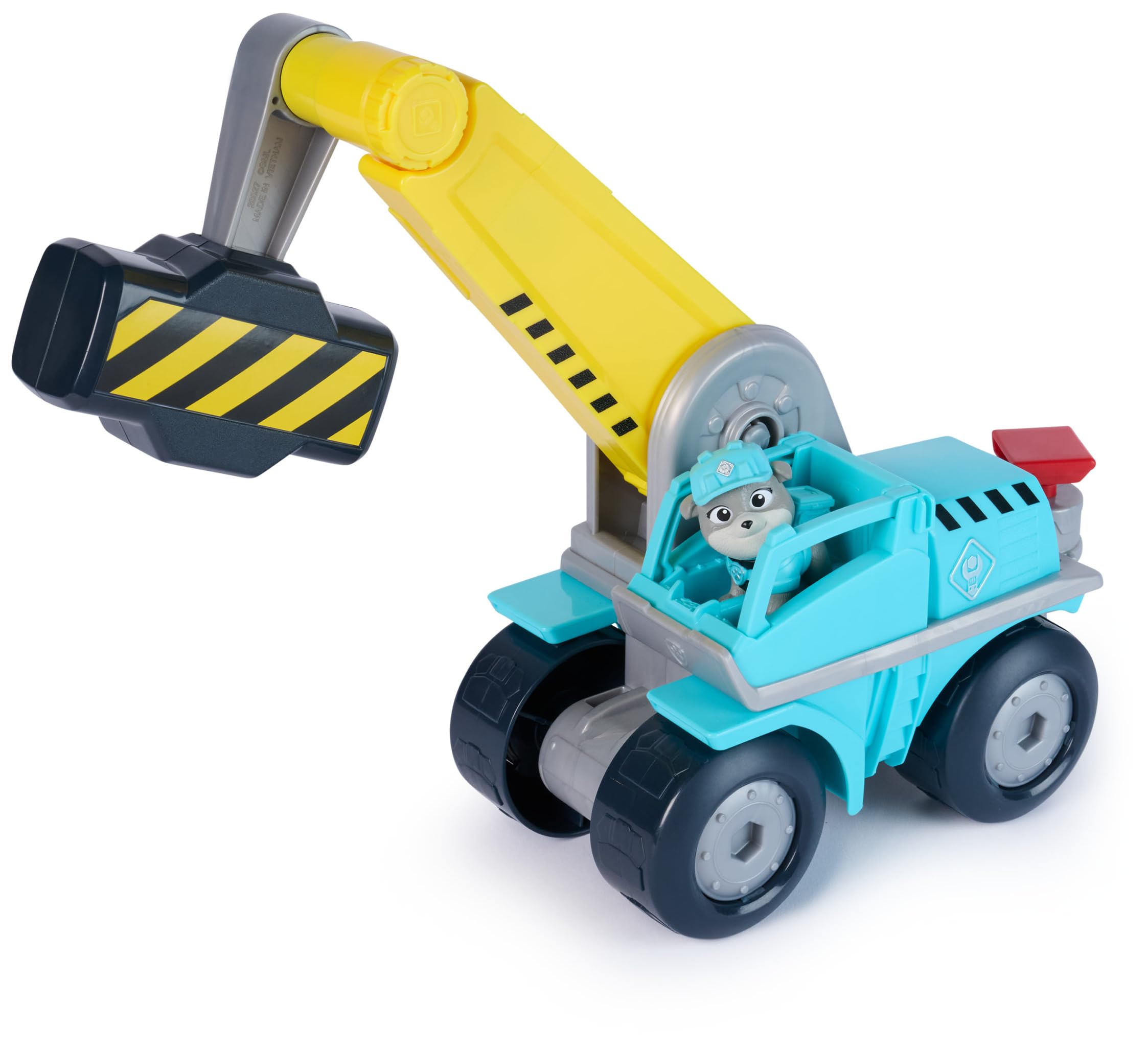 Ruben & Compagnie - Véhicule Démolition Molly - Voiture Figurine Pat Patrouille À Collectionner - Dessin Animé Aventures Constructions - Pat Patrouille Jouet - Voiture Enfant - Jouet Enfant 3 Ans Et +