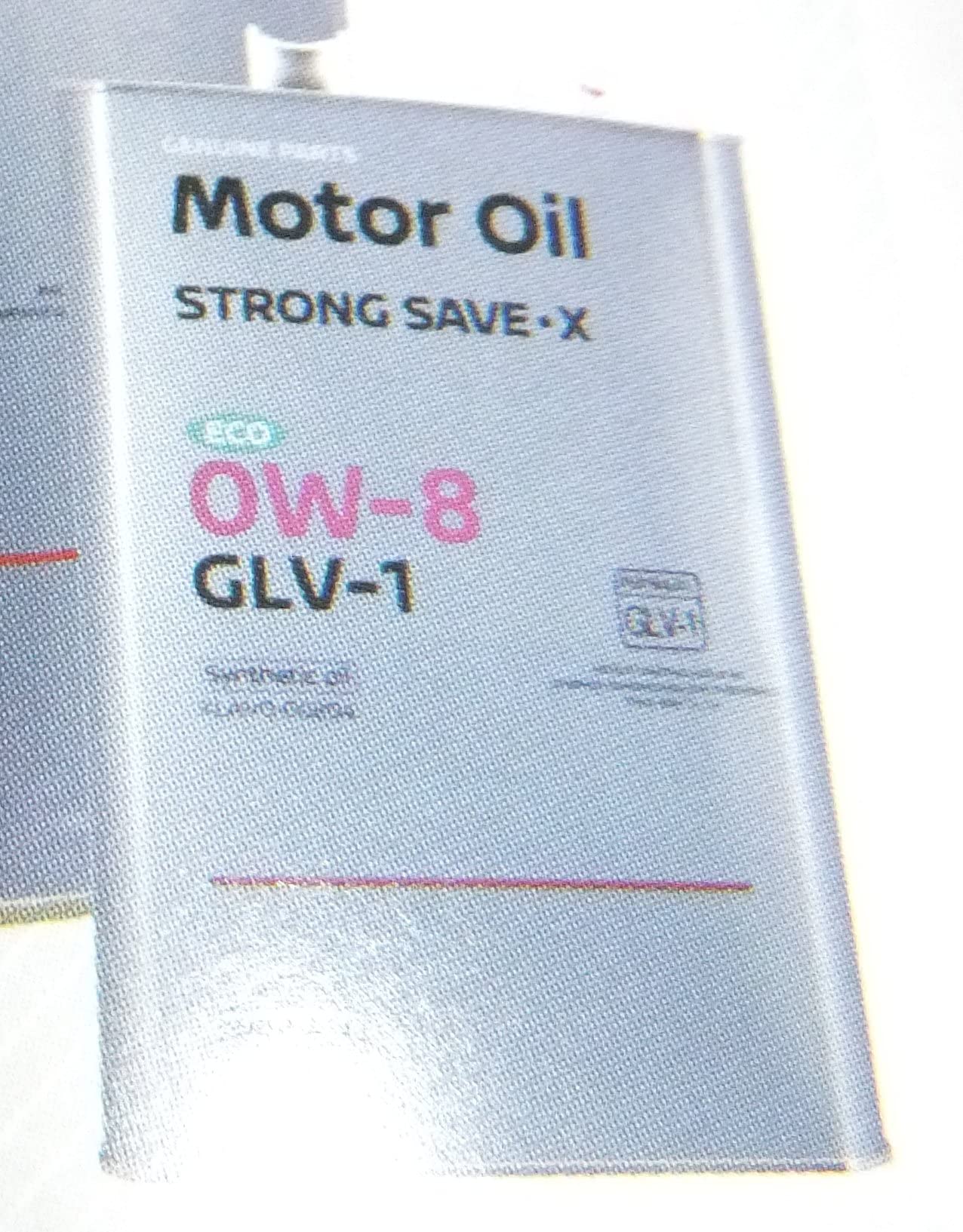 Amazon | 日産 ストロングセーブX GLV-1 粘度0W-8 4L | 潤滑剤