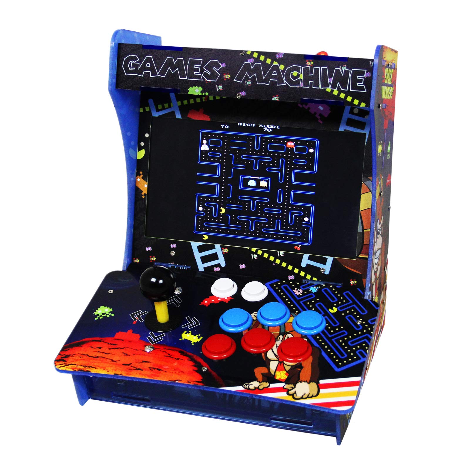 Mini Macchina Arcade Retrò con 3300 Classici Vintage dagli Anni 80-90