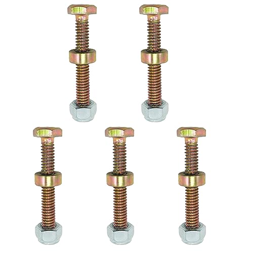 Miniatura 3 de 1501216MA 1501216 301172 - Juego de tuercas de cizalla y espaciadores, reemplazan a los quitanieves Murray AYP Craftsman 722130 9524Ma 3943Ma 500026
