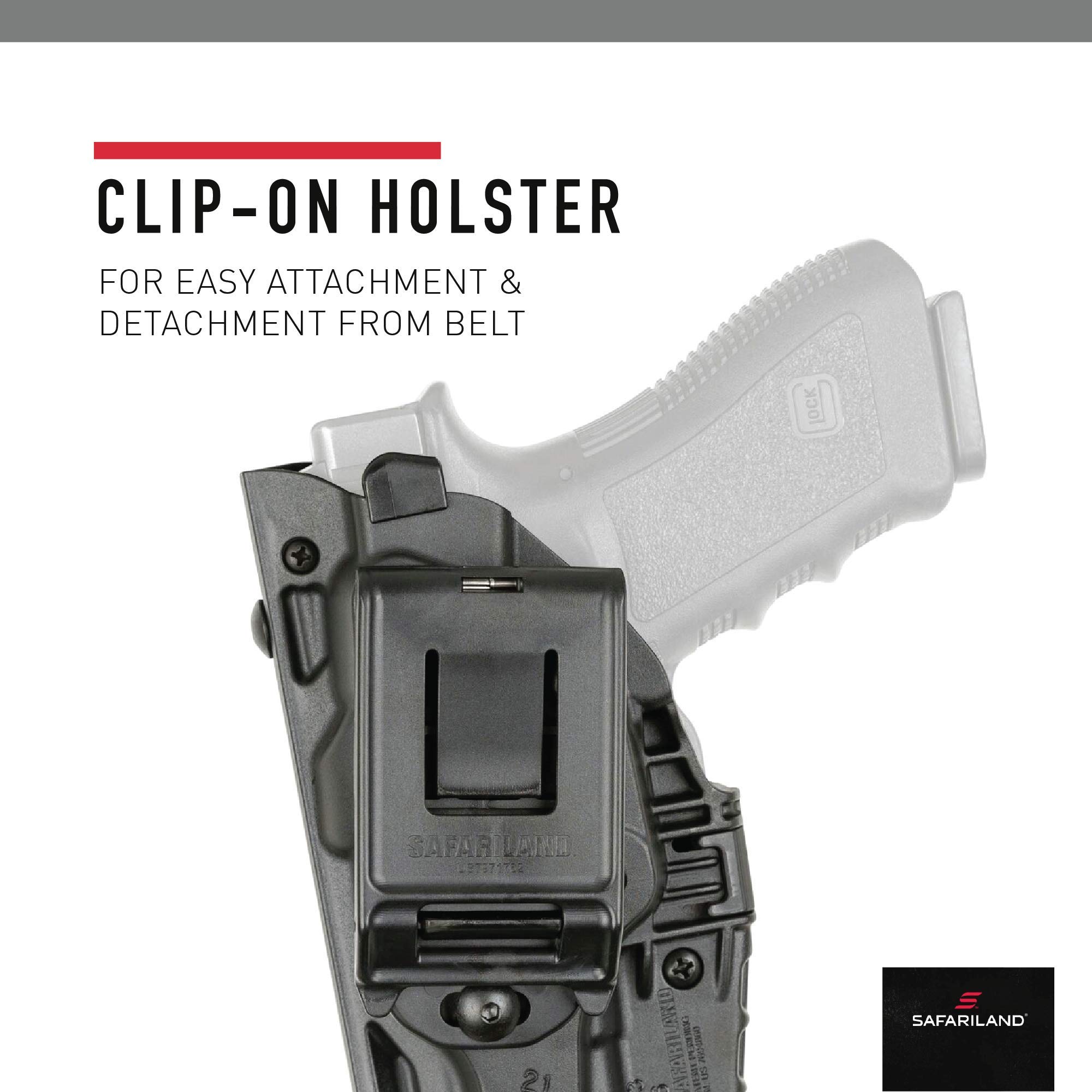 Amazon.co.jp: Safariland 7379 7TS ALS クリップ式隠すもの ぐロック