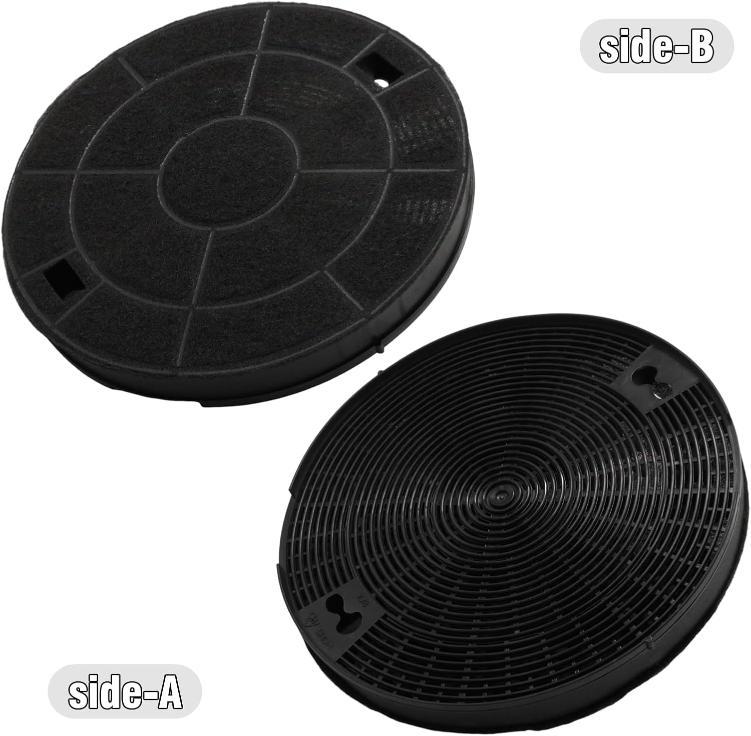 2Pcs W10272068 Range Hood Charcoal Filter Replacement for Kitchenaid Whirlpool KXI4336YSS0 Replacement for Samsung NK30N7000US/AA Kitchen Hood Filters, 1550120 81550120 AH2367296
