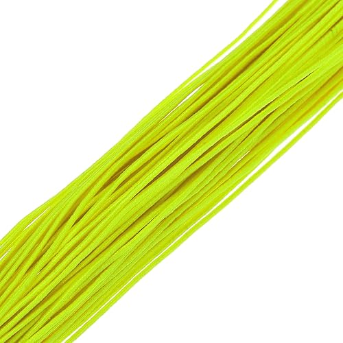 Vista 598 de PATIKIL Cuerda elástica elástica de 1/8 pulgadas, 11 yardas (0.118 in x 32.8 ft), color verde militar para manualidades, correas de gancho