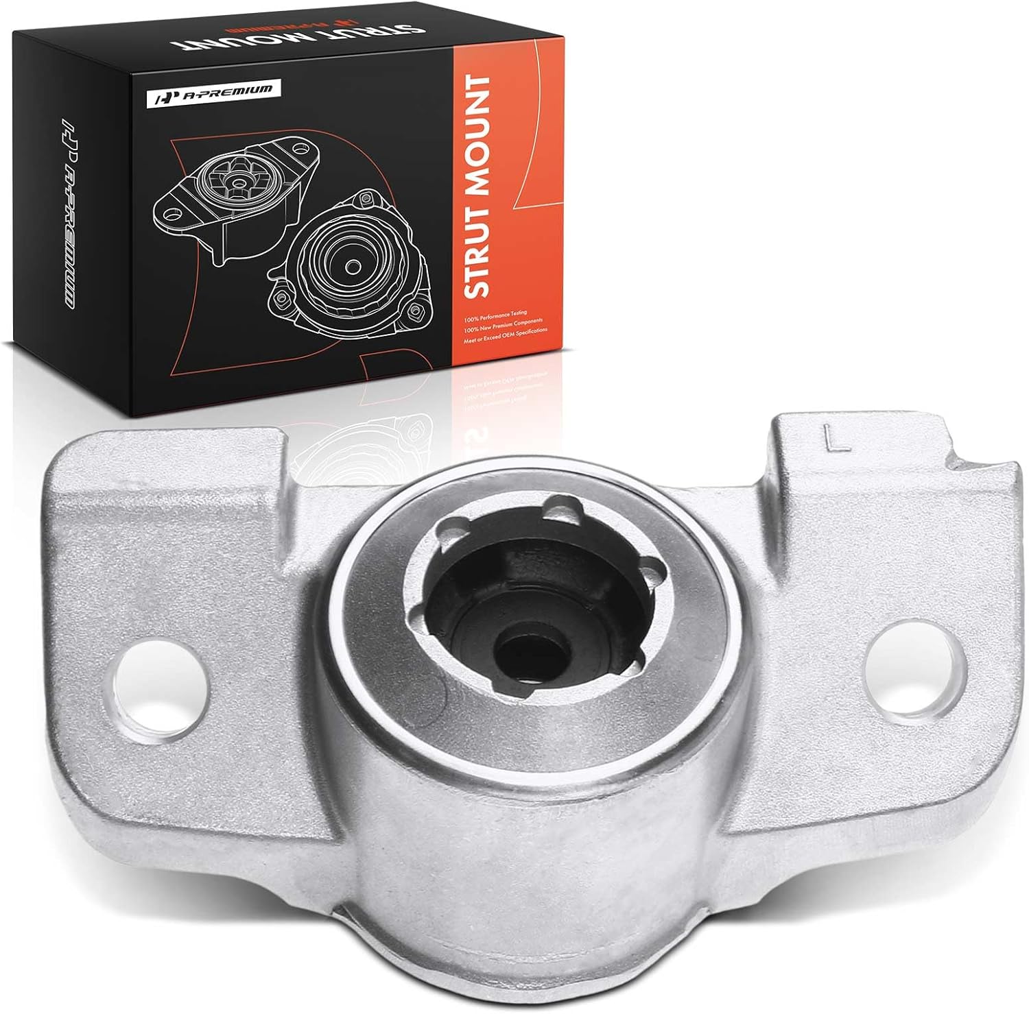 A-Premium Rear Left Driver Side Suspension Strut Mount Compatible with Chevrolet Sonic 2012-2020 L4 1.4L 1.6L 1.8L