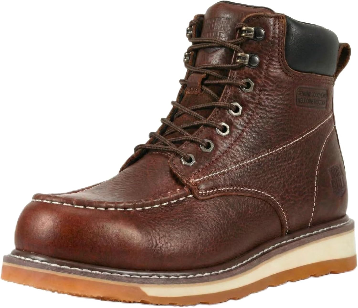 Men's 6 Inch Moc Toe Work Boots