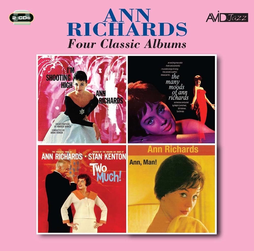 Ann Richards Four Classic Albums 2-CD NEW SEALED Remastered Jazz