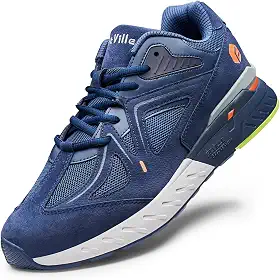 Tênis masculino largo Pickleball para todas as quadras com suporte de arco para fascite plantar