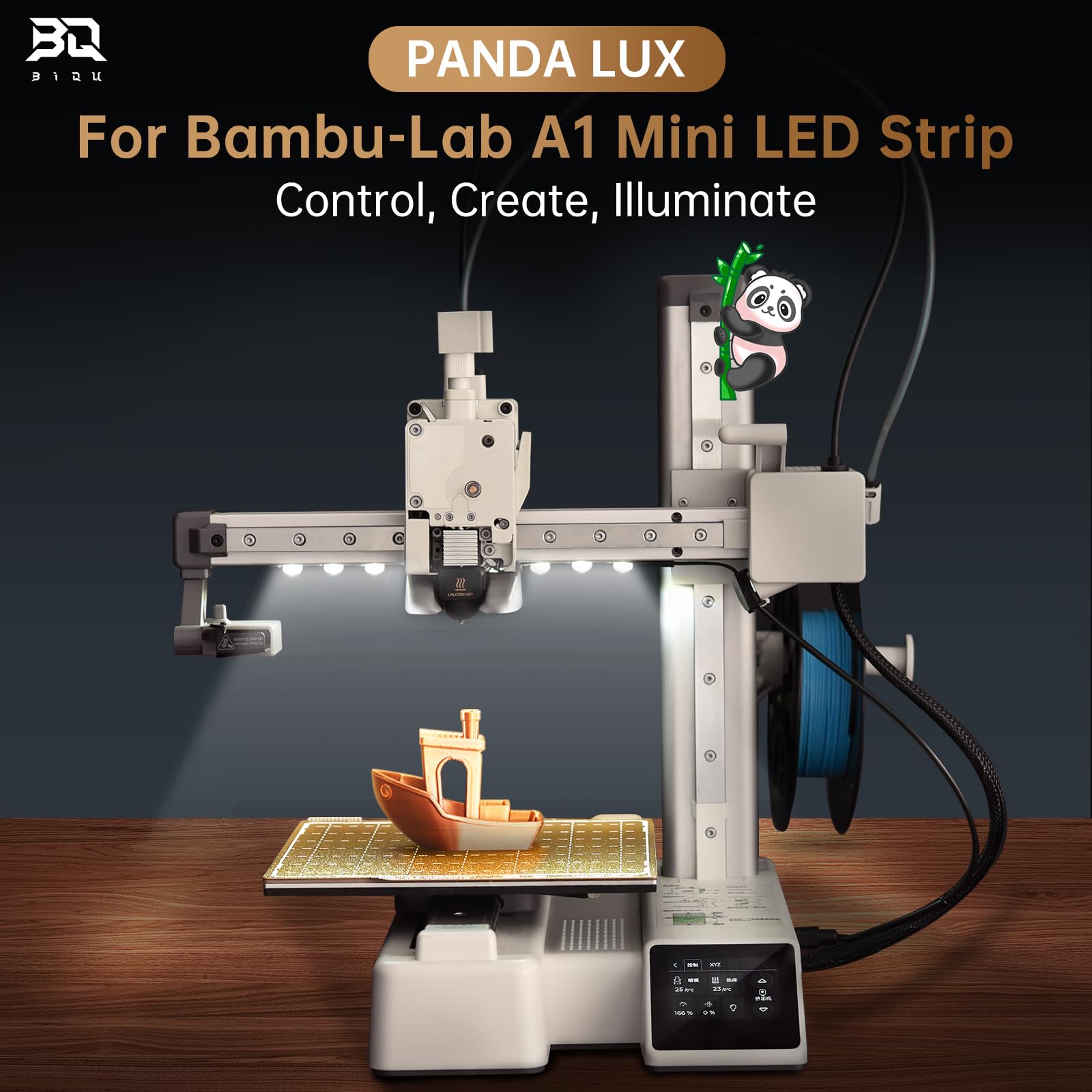 Amazon.co.jp: BIQU パンダラックス LEDライト Bambu-Lab A1 Mini 3D