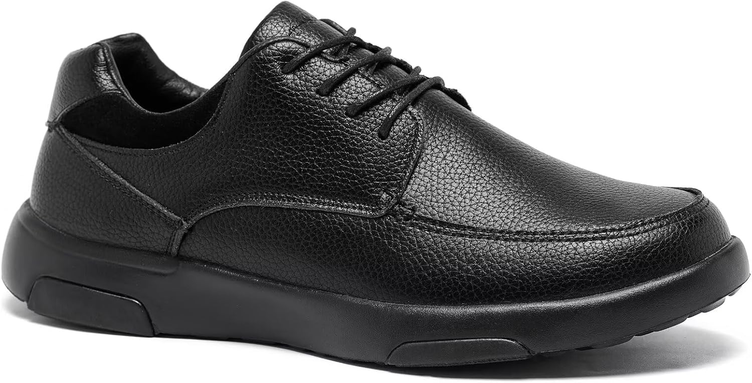 Summer Men'S Shoes Fashion Casual Leather Leather Shoes Men'S Set Foot Elevated Shoes Breathable Single Shoes main image 0