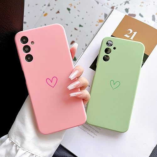 Miniatura 6 de Jmltech Funda protectora de silicona para Samsung Galaxy A14 5G, color menta Slim Fit a prueba de golpes para teléfono de mujer