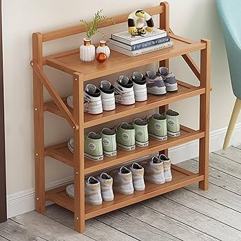 木製シューズラック 5段収納(受注製作) シューズラック 木製 5段 靴棚 スリム シューズボックス 下駄箱
