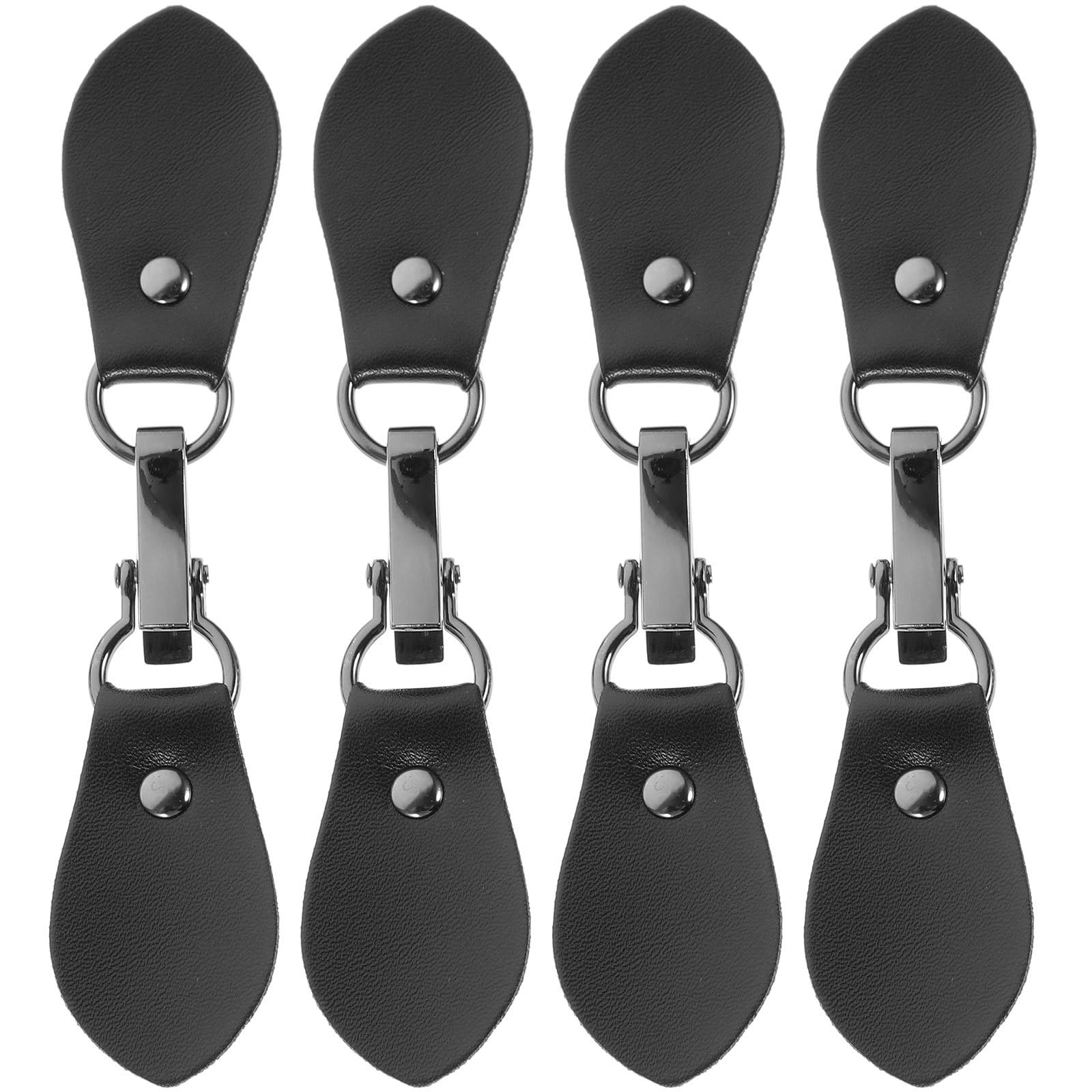 Amazon.com: MAGICLULU 4pcs Leather Metal Coat Buttons Leather