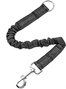 Bungee Dog Leash Extender 18" Short Extension Shock Absorbing